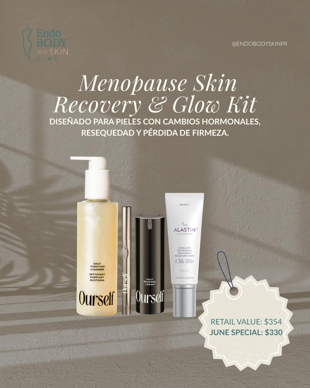 Menopause Skin Recovery & Glow Bundle