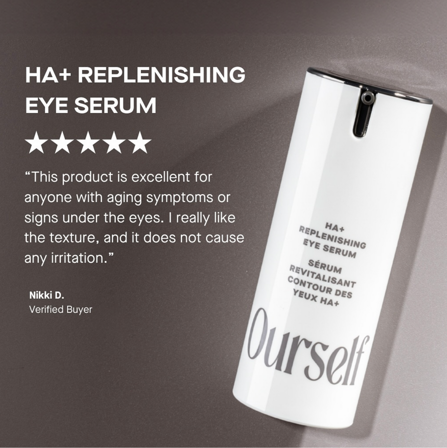 HA+ Replenishing Eye Serum image 5