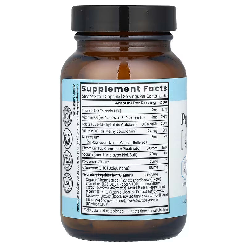 PeptideVite™ ~ #1 vitamin for GLP-1 users