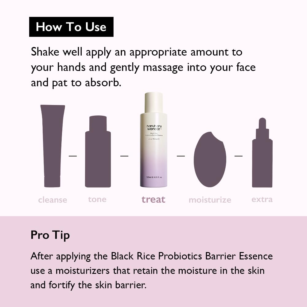 [haruharu wonders] Black Rice Probiotics Barrier Essence 120ml