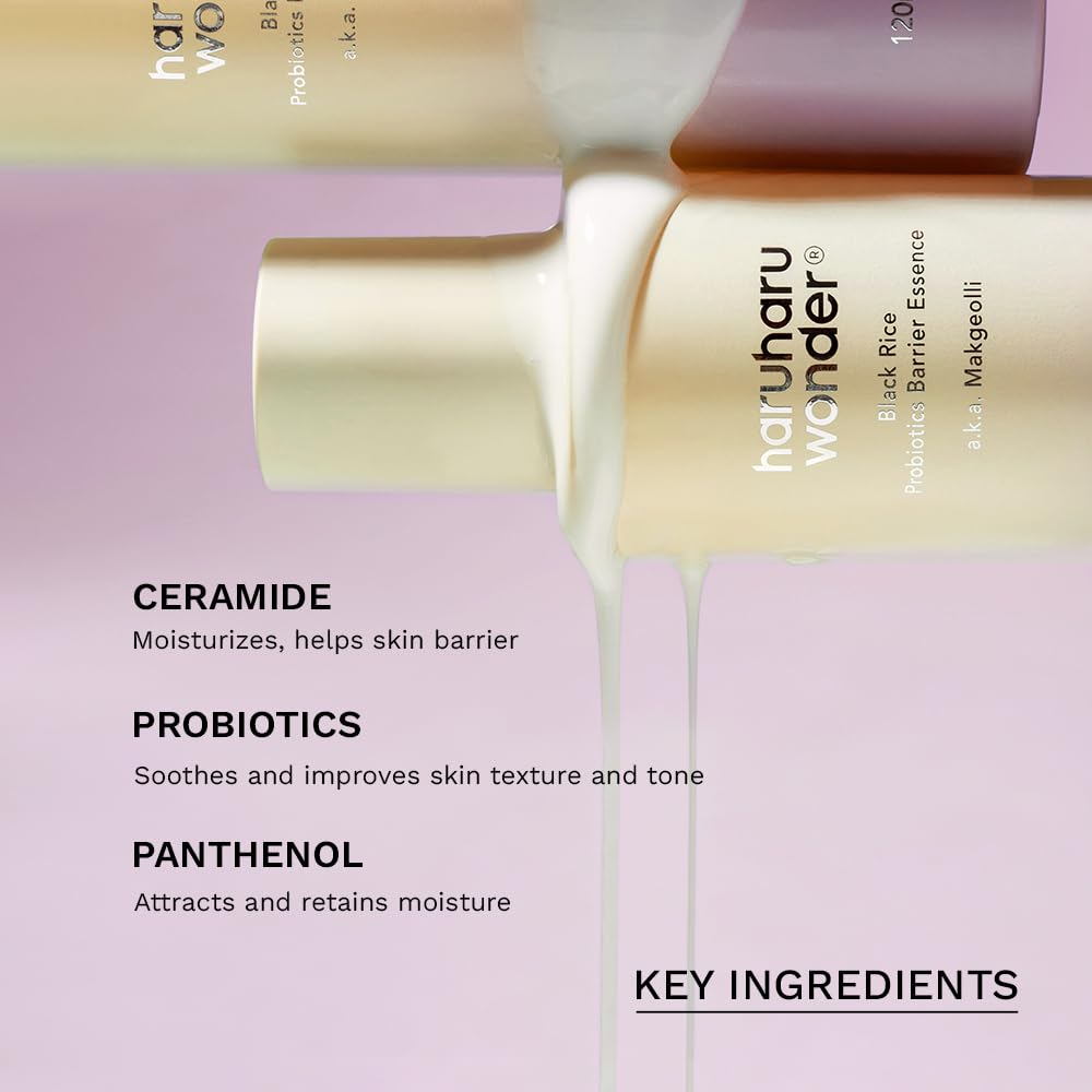 [haruharu wonders] Black Rice Probiotics Barrier Essence 120ml