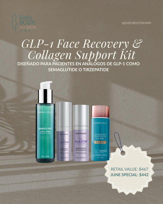 GLP-1 Face Recovery & Collagen Support Bundle