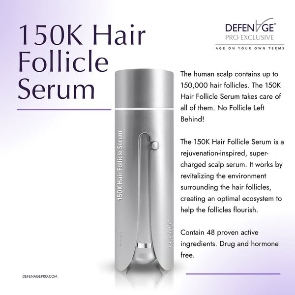 NEW DefenAge® PRO 150K Hair Follicle Serum (3-Month-Supply) image 0