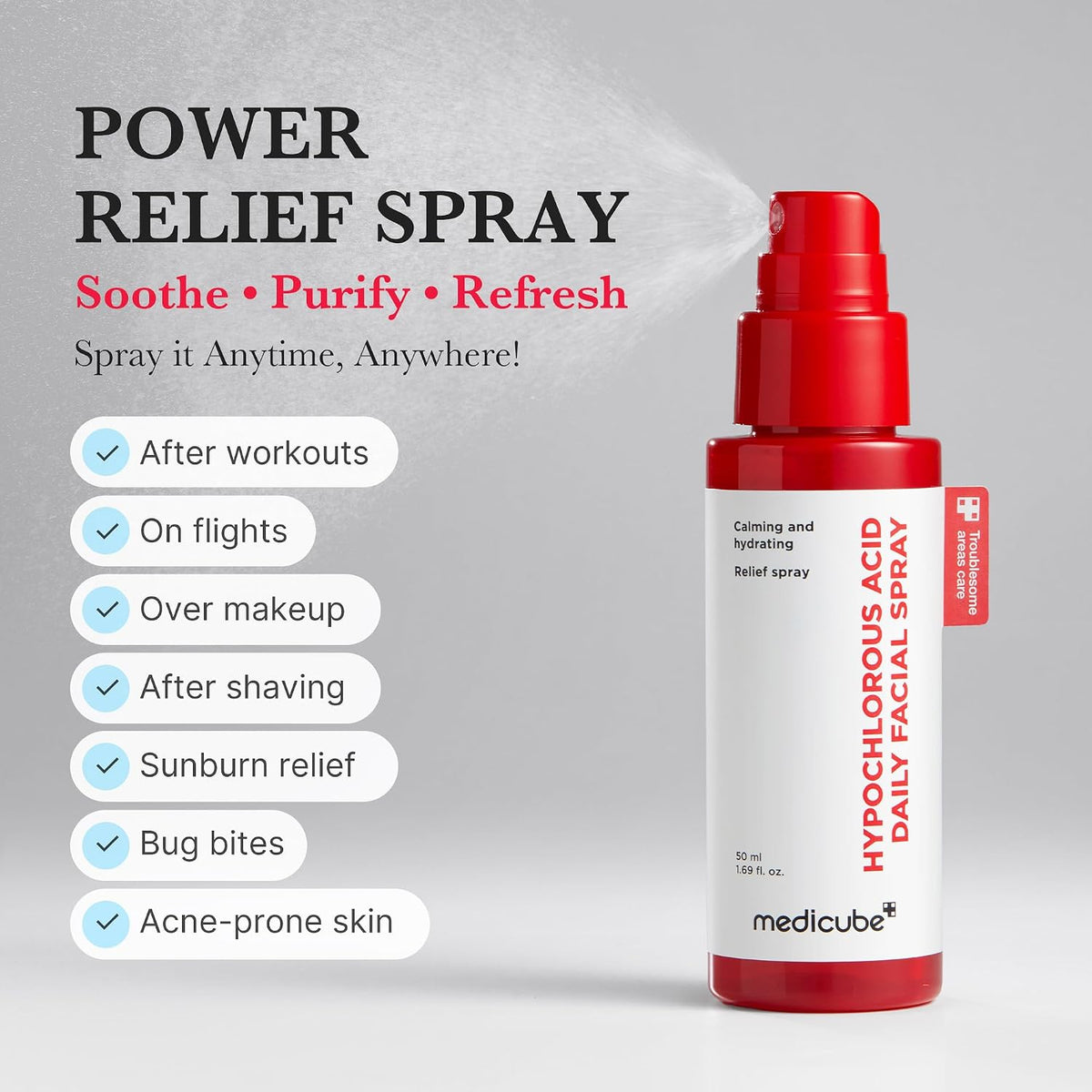 [Medicube] Hypochlorous Acid Daily Facial Spray 50ml