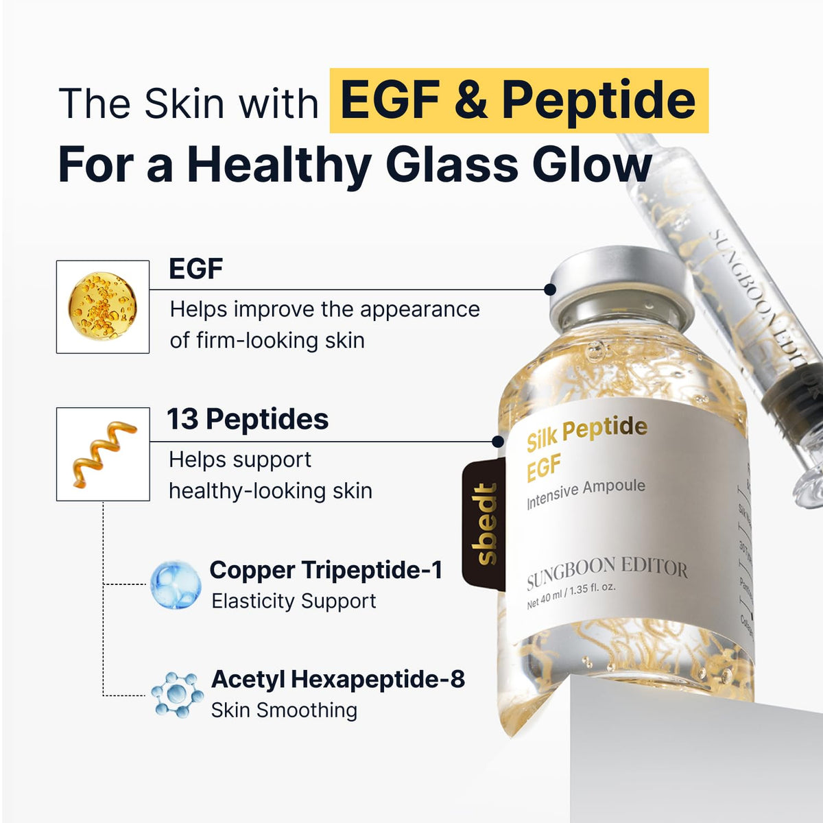 [Sungboon Editor] Deep Collagen Silk Peptide Intensive Ampoule 40ml