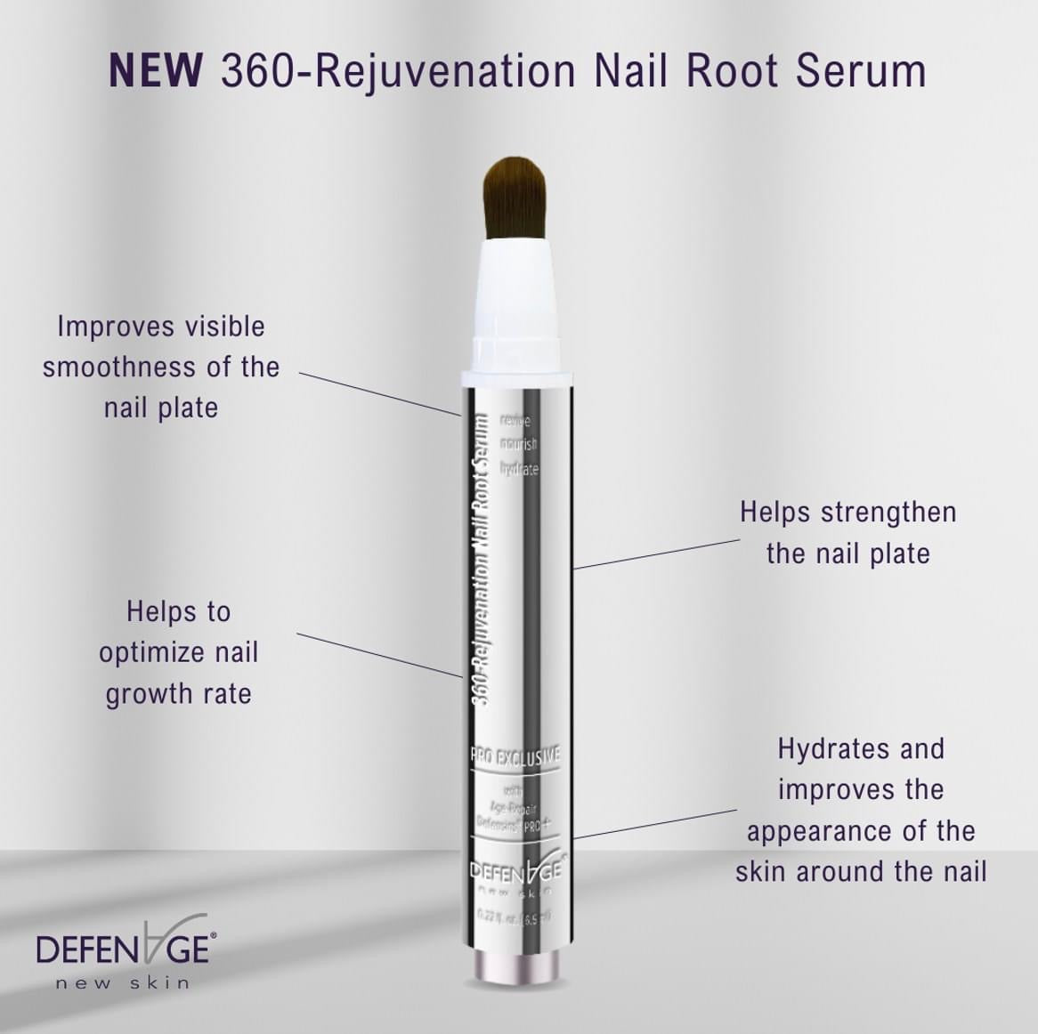 DefenAge® PRO 360-Rejuvenation Nail Root Serum image 1