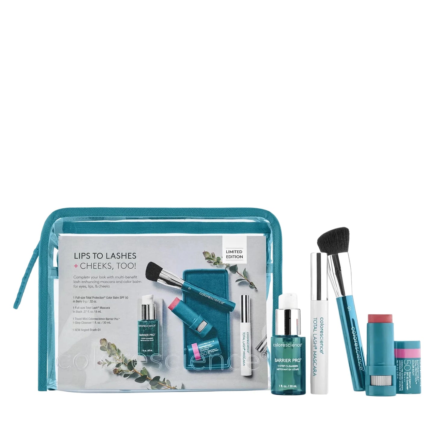 Lips to Lashes + Cheeks, Too! (Limited Edition Value $149)