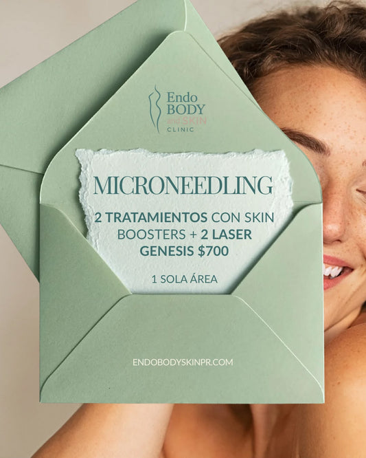 Tratamiento de 2 Microneedling + 2 Laser Genesis 🌟August Offers🌟