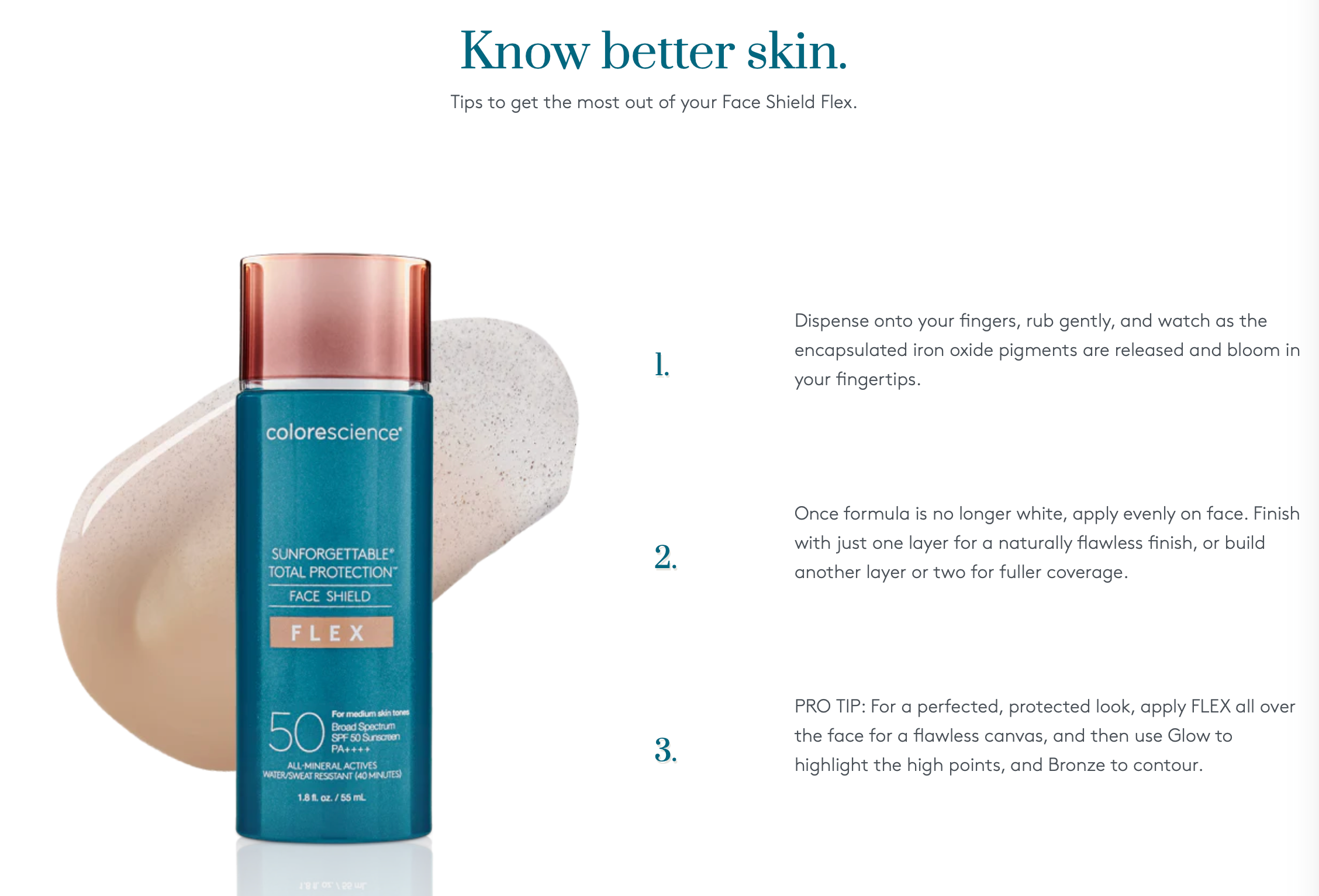 Sunforgettable® Total Protection® Face Shield FLEX SPF 50