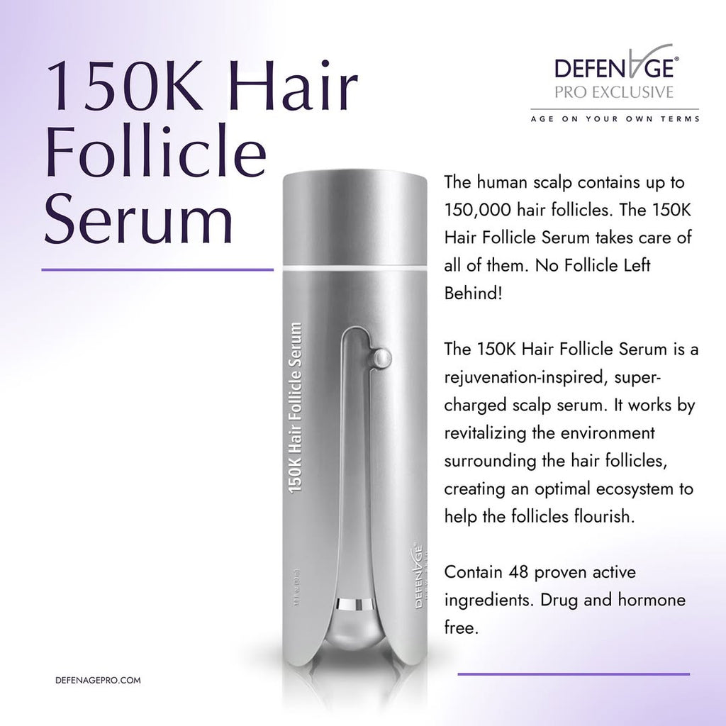 NEW DefenAge® PRO 150K Hair Follicle Serum (1-month-supply) image 0